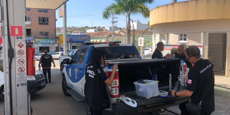 Operação conjunta fiscaliza postos de combustíveis em Jaguaquara