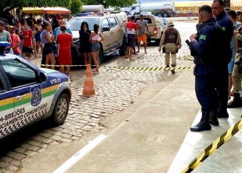 Jovem é morto a tiros e instrutor de Auto Escola fica ferido no Distrito Serrana, em Brejões