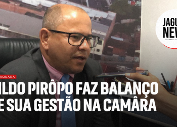 Nildo Pirôpo faz balanço de seu primeiro mandato como presidente da Câmara de Jaguaquara