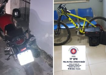 Polícia recupera moto com restrição de roubo no Entroncamento; Suspeito de arrombamento é preso