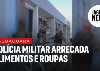 Polícia Militar mobiliza campanha e arrecada donativos para famílias carentes em Jaguaquara