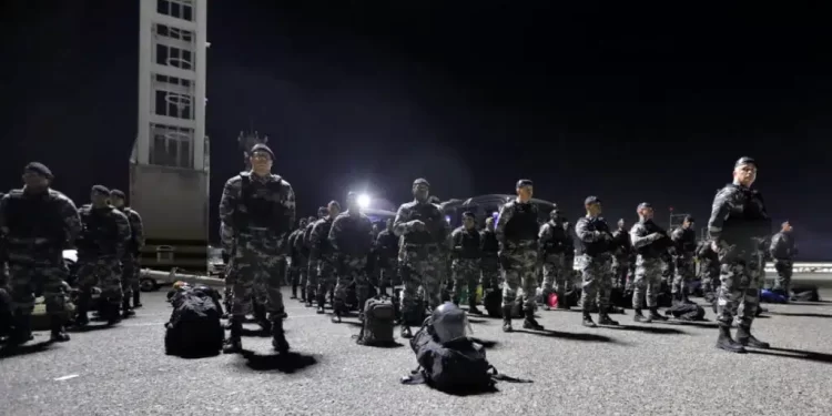 Governo da Bahia envia 70 policiais militares para reforço da segurança em Brasília, após invasões