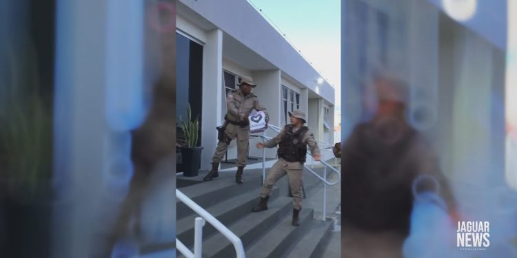 Polícia Militar mobiliza campanha e arrecada donativos para famílias carentes