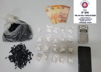 Policia Militar prende mulher suspeita por tráfico de drogas em Jaguaquara