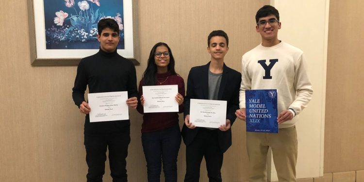 Estudante de Itaquara participa de simulação da ONU, em Harvard