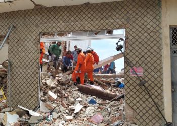 Quatro pessoas da mesma família morrem depois de prédio desabar por causa de explosão em Tanhaçu