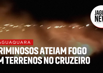 Corpo de Bombeiros atua para apagar queimadas em terrenos no bairro Cruzeiro
