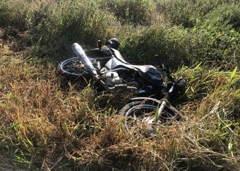 Homem fica ferido após colidir moto com animal na BR-420 entre Santa Inês e Itaquara