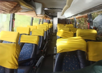 Ônibus da Camurujipe que fazia linha Salvador/Maracás cai em ribanceira na BR-101 e deixa feridos