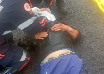 Motociclista fica ferido após acidente na BA-120, entre Santa Inês e Cravolândia; trecho passa por obras de recuperação