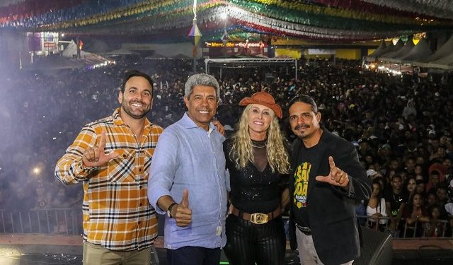 Jerônimo participa dos festejos juninos em Jaguaquara neste domingo, diz assessoria