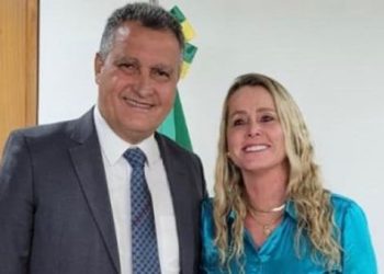 Prefeita de Jaguaquara se encontra com Ministro Rui Costa durante agenda em Brasília