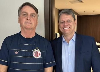 Governador Tarcísio põe sob sigilo despesas com hospedagem de Bolsonaro no Palácio dos Bandeirantes