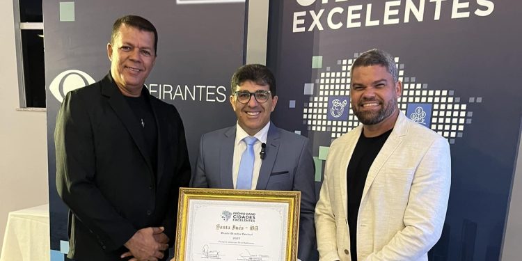 Santa Inês conquista Primeiro lugar no Prêmio Band Cidades Excelentes da Bahia 2023