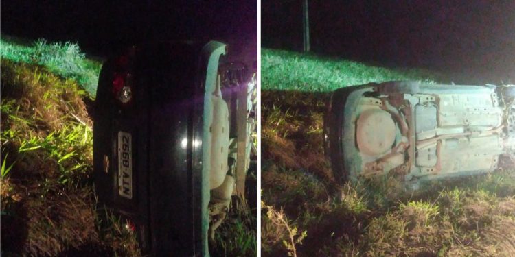 Homem morre após capotar carro em estrada que liga Jaguaquara localidade rural