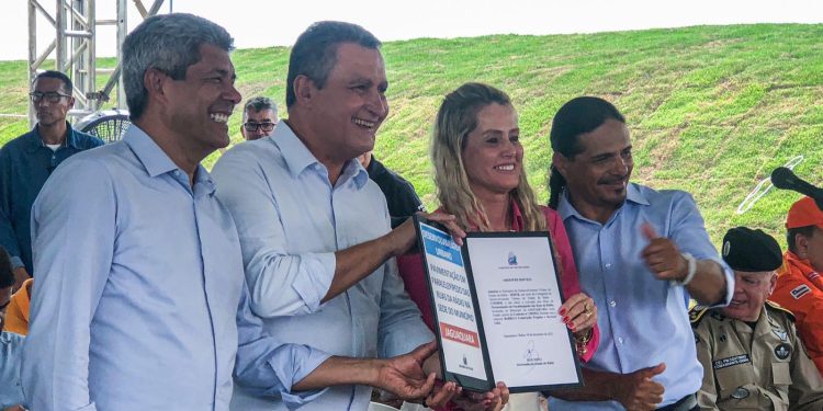 Jerônimo e Rui Costa participam de inaugurações de obras em Jaguaquara nesta sexta-feira