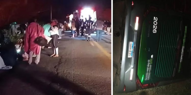 Acidente com ônibus deixa 29 passageiros feridos em Caetité, no sudoeste da Bahia