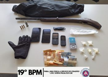 Operação Paz no Vale: Dois homens são presos e um menor é apreendido pela Policia Militar em Jaguaquara