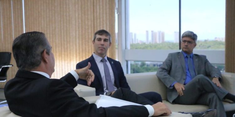 Secretário de segurança pública e presidente em exercício do TRE alinham ações para as Eleições 2024