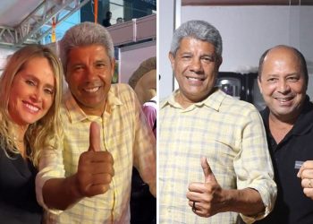 Edione e Raimundo anunciam visita de Jerônimo Rodrigues em suas casas durante São João em Jaguaquara