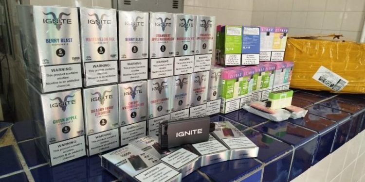 Cigarros Eletrônicos que seriam destinados a Jaguaquara são apreendidos pela Polícia Militar em Brumado