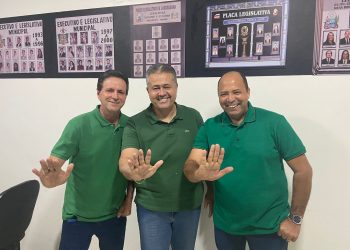 Em convenção do PSD, Raimundo apresenta o empresário Marilon com pré-candidato a vice em sua chapa