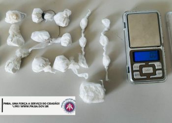Homem é Preso em Flagrante por Tráfico de Drogas no Bairro Muritiba, em Jaguaquara