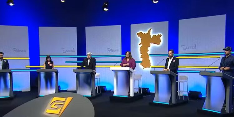 Debate da Gazeta em SP é marcado por trocas de acusações e ofensas