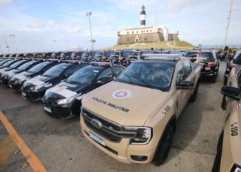 Forças de segurança da Bahia ganham novas viaturas em semana com recorde de mortes violentas