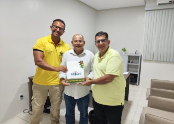 Nildo Piropo discute municipalização do trânsito com gestor e diretor de trânsito de Jaguaquara