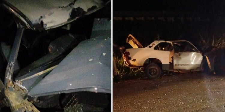 Grave acidente deixa três feridos, um em estado grave, na BA-888 em Irajuba