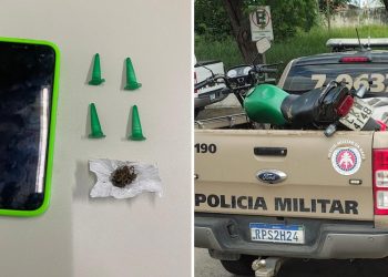 PRE prende casal com drogas, e apreende motocicleta adulterada durante ações na BA-130, em Jequié