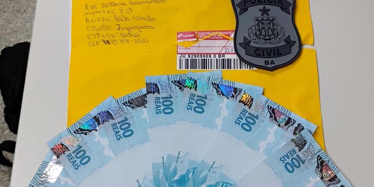 Homem é preso com notas falsas em Jaguaquara, após Polícia Federal alertar a Polícia Civil