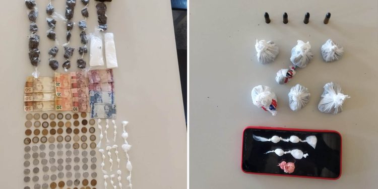 Dois homens são presos por tráfico de drogas em Jaguaquara; um também portava munições