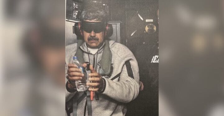 Trump publica foto de Maduro dentro de navio de guerra após captura