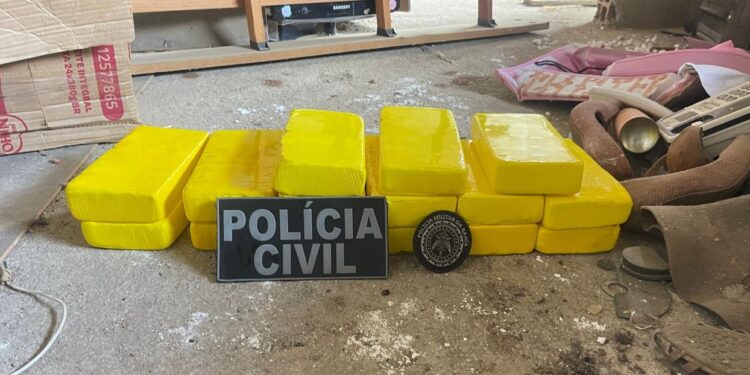Ação da Polícia Civil apreende 15 quilos de cocaína e armas em Poções