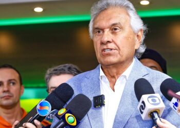Ao lado de Ratinho Jr. e Eduardo Leite, Caiado anuncia saída do União Brasil e filiação ao PSD