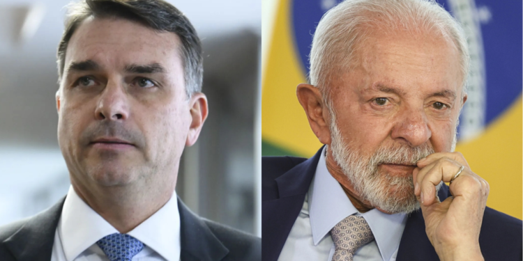 AtlasIntel: Flávio Bolsonaro tem 46,3% e empata com Lula que tem 46,2% no 2º turno