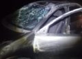 Motorista perde controle, capota carro e provoca colisão na BA-130 entre Itagi e BR-330