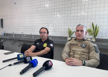 Casal que seria alvo de ação criminosa é conduzido à delegacia junto com adolescente durante operação conjunta em Jaguaquara