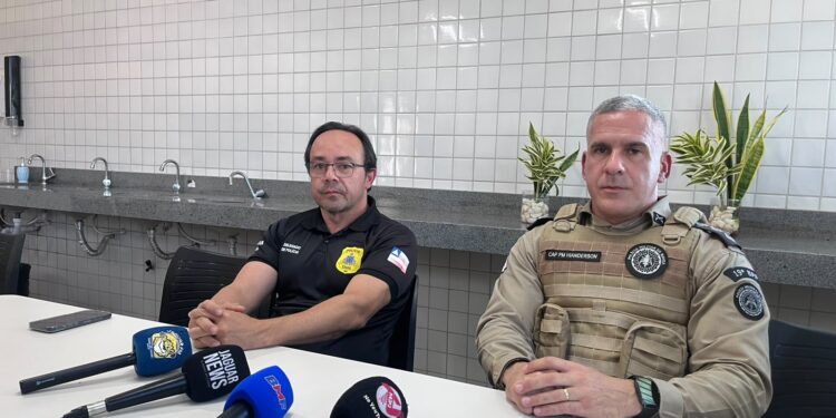 Casal que seria alvo de ação criminosa é conduzido à delegacia junto com adolescente durante operação conjunta em Jaguaquara