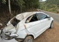Motorista fica ferido após capotamento na BR-420 entre Jiquiriçá e Mutuípe