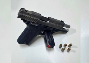 Homem é preso com pistola de numeração raspada durante ação da PM e Guarda Municipal em Jaguaquara