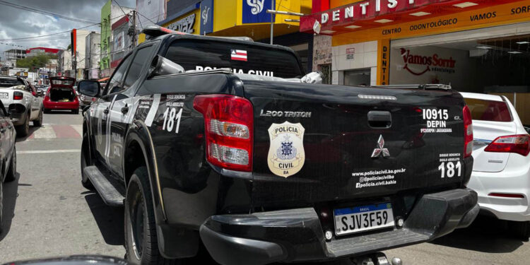 Homem é preso em flagrante pela Policia Civil após duplo homicídio em Jaguaquara