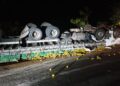 Caminhoneiro de Jaguaquara morre após caminhão tombar entre Belo Vale e Piedade dos Gerais, em Minas Gerais