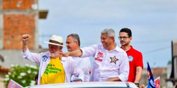 Jerônimo abre em Tucano primeira carreata da campanha no interior da Bahia
