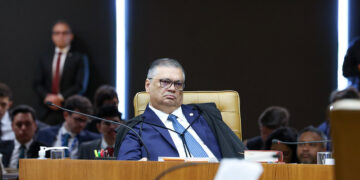 Flávio Dino pede vista e suspende julgamento sobre casos de Moraes e Mendonça no STF